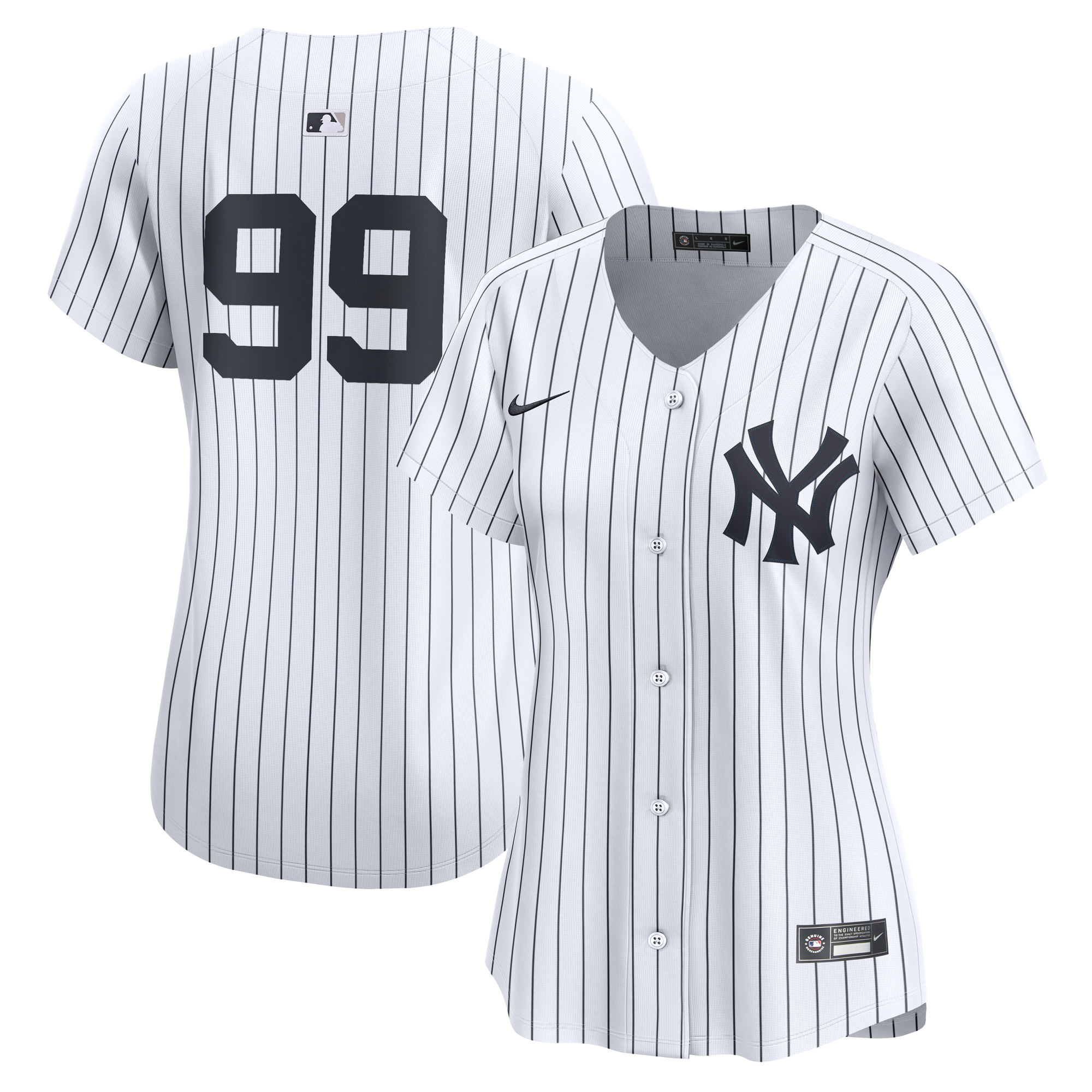 Women's New York Yankees Aaron Judge Nike White Home Limited Jersey