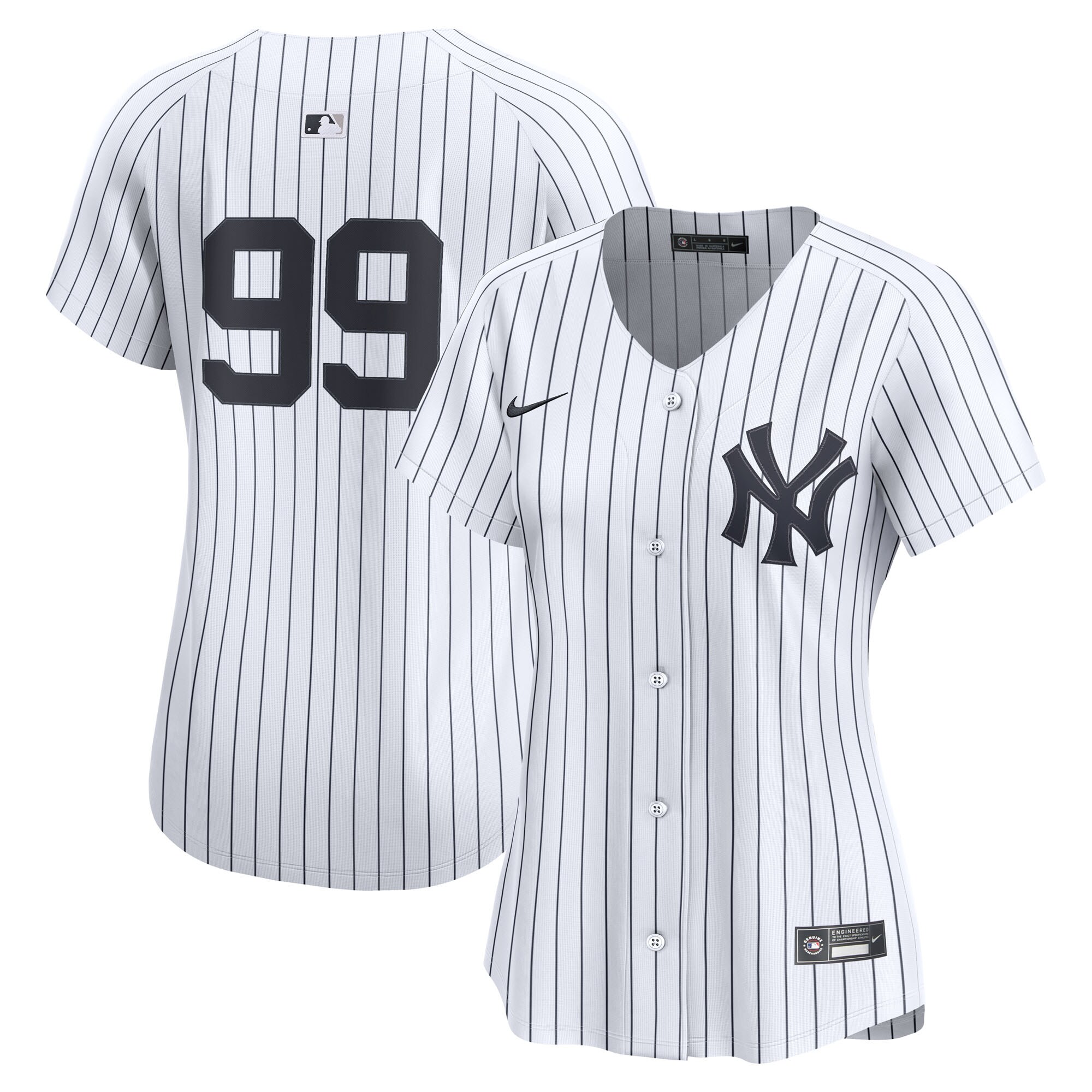 Women's New York Yankees Aaron Judge Nike White Home Limited Player Jersey