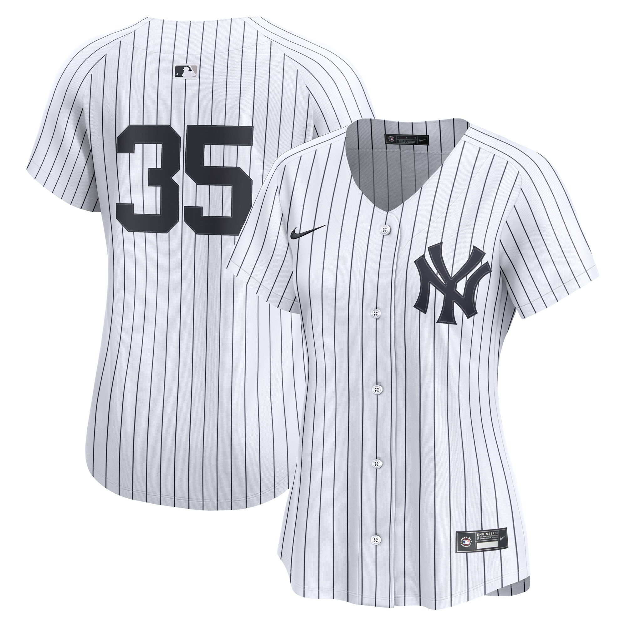 Women's New York Yankees Cody Bellinger Nike White Home Limited Player Jersey