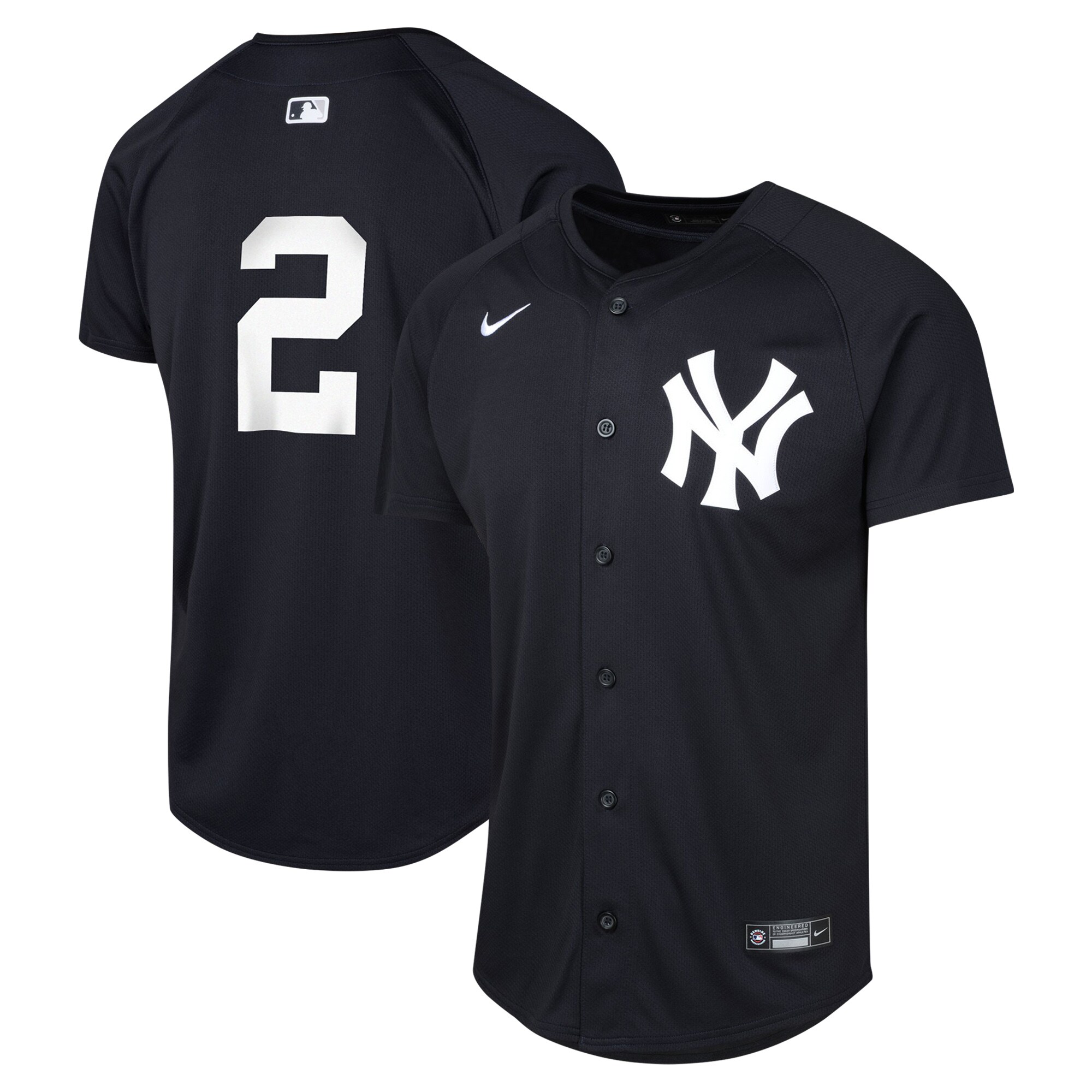 Youth New York Yankees Derek Jeter Nike Navy Alternate Limited Player Jersey