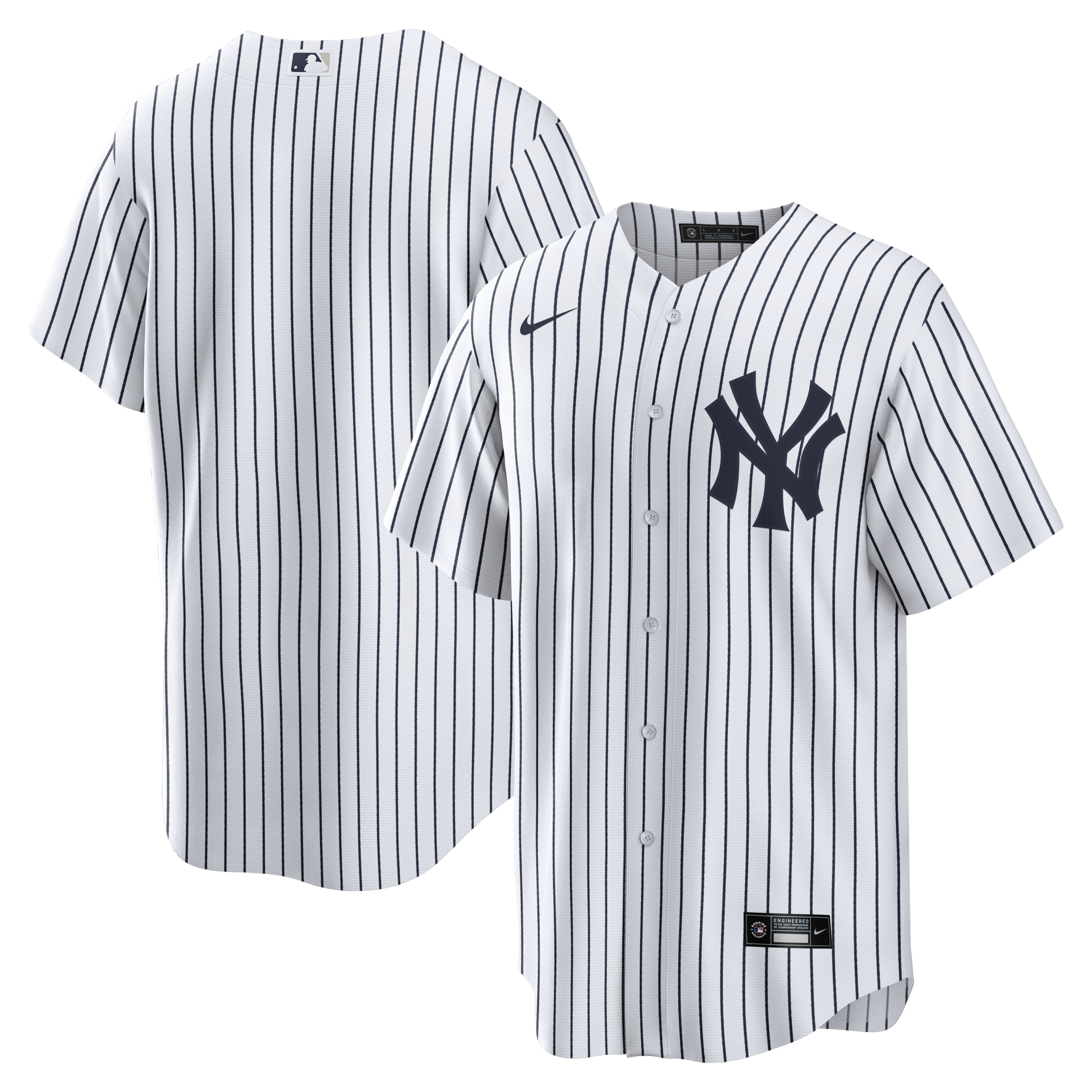 Men's New York Yankees Nike White Home Big & Tall Replica Jersey