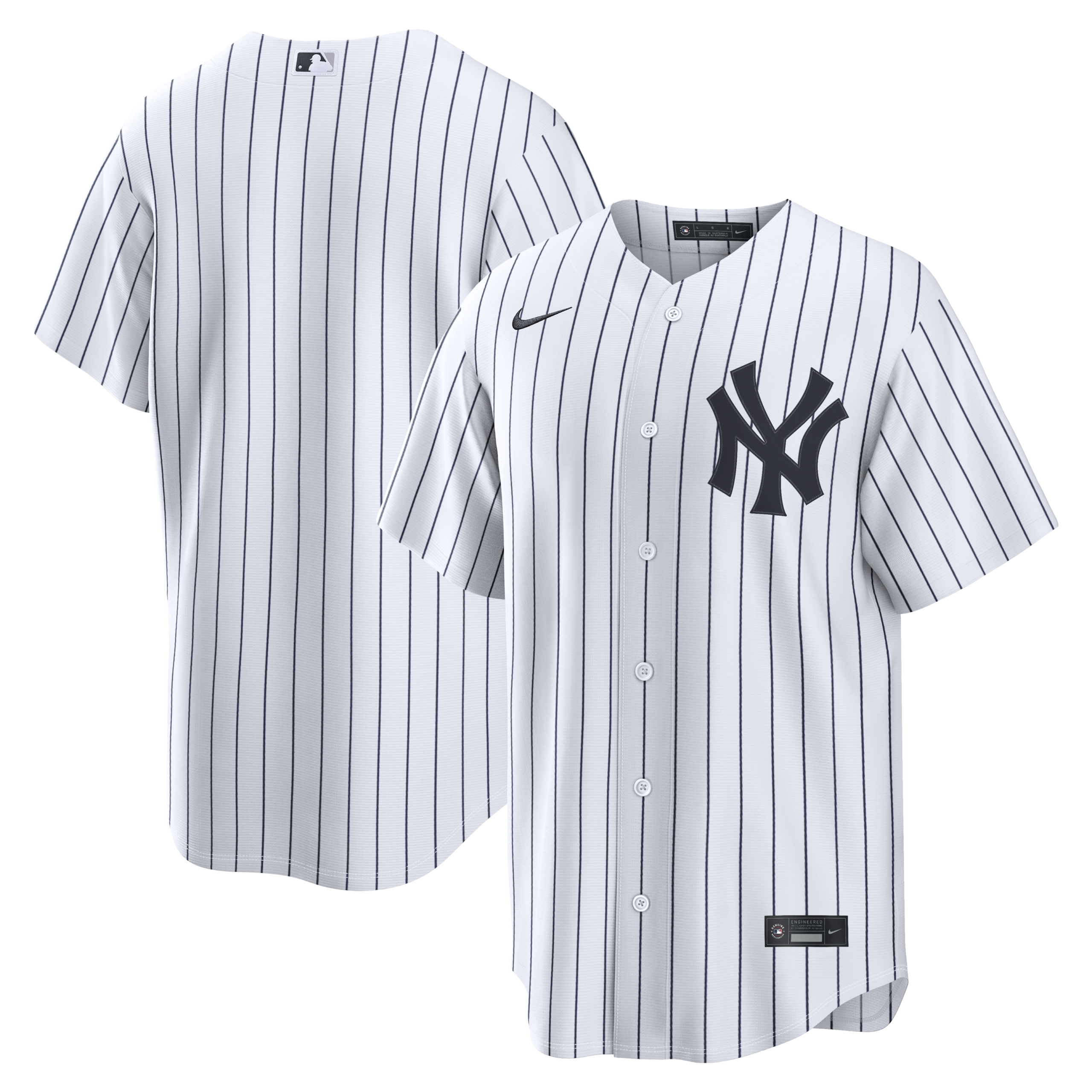 Men's New York Yankees Nike White Home Replica Jersey